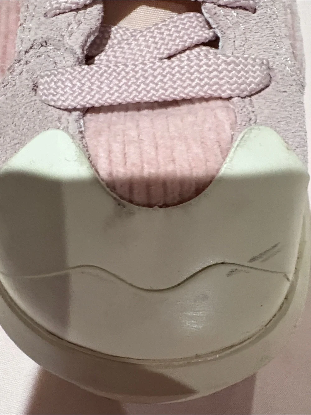 New Balance Pink Suede & Canvas Low-Top Kids Sneakers